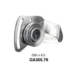 įtempiklio skriemulys, V formos rumbuotas diržas SNR GA355.79