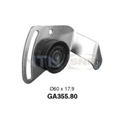 įtempiklio skriemulys, V formos rumbuotas diržas SNR GA355.80