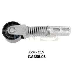 įtempiklio skriemulys, V formos rumbuotas diržas SNR GA355.98