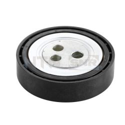 įtempiklio skriemulys, V formos rumbuotas diržas SNR GA358.11