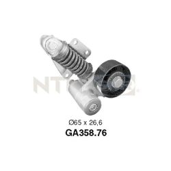 įtempiklio skriemulys, V formos rumbuotas diržas SNR GA358.76