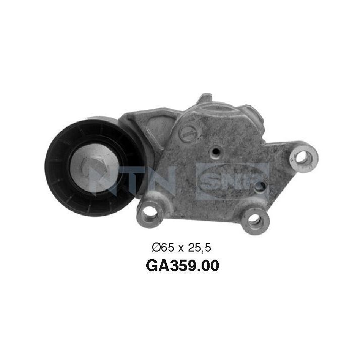 įtempiklio skriemulys, V formos rumbuotas diržas SNR GA359.00