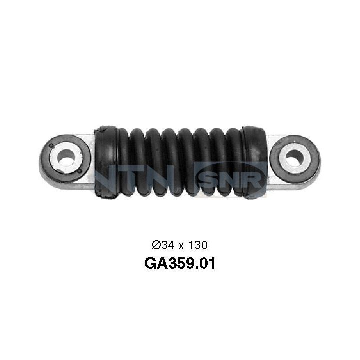 įtempiklio skriemulys, V formos rumbuotas diržas SNR GA359.01