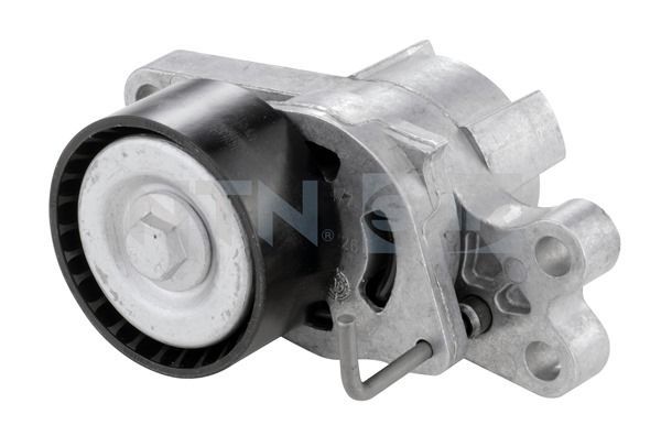 įtempiklio skriemulys, V formos rumbuotas diržas SNR GA359.14