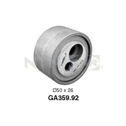 įtempiklio skriemulys, V formos rumbuotas diržas SNR GA359.92