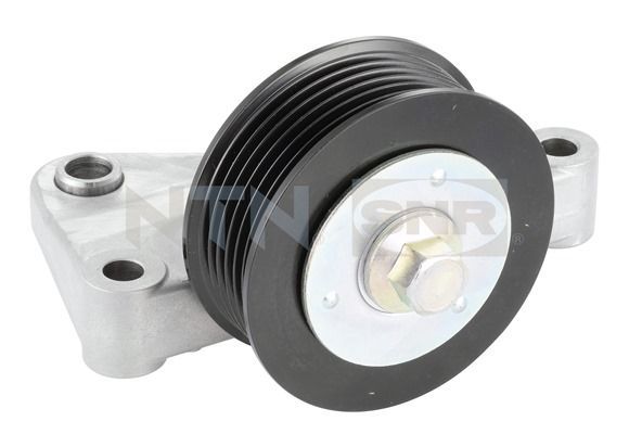 įtempiklio skriemulys, V formos rumbuotas diržas SNR GA370.10