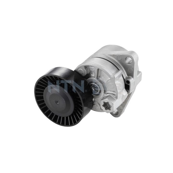 įtempiklio skriemulys, V formos rumbuotas diržas SNR GA384.03