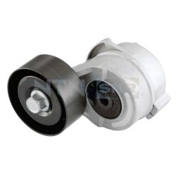 įtempiklio skriemulys, V formos rumbuotas diržas SNR GA384.11