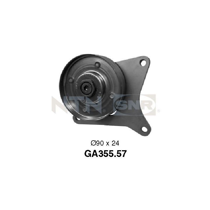 Kreipiantysis skriemulys, V formos rumbuotas diržas SNR GA355.57