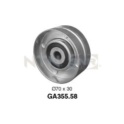 Kreipiantysis skriemulys, V formos rumbuotas diržas SNR GA355.58