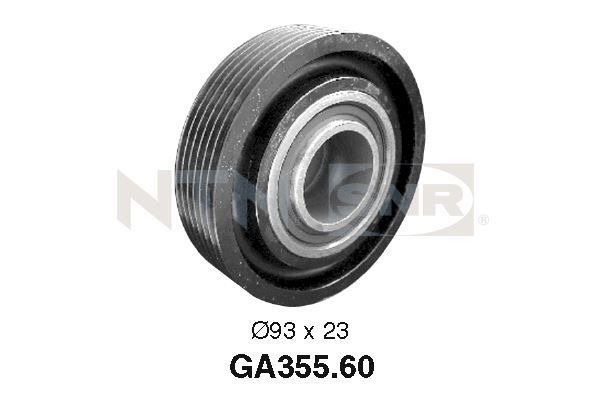 Kreipiantysis skriemulys, V formos rumbuotas diržas SNR GA355.60