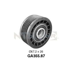 Kreipiantysis skriemulys, V formos rumbuotas diržas SNR GA355.87