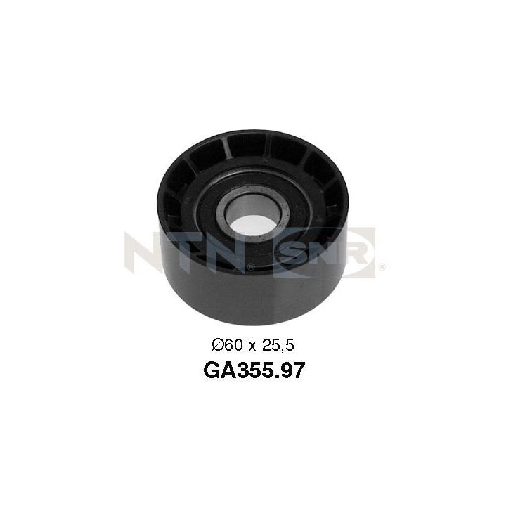 Kreipiantysis skriemulys, V formos rumbuotas diržas SNR GA355.97