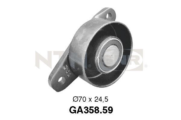 Kreipiantysis skriemulys, V formos rumbuotas diržas SNR GA358.59