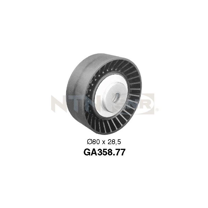 Kreipiantysis skriemulys, V formos rumbuotas diržas SNR GA358.77