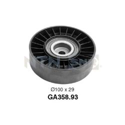 Kreipiantysis skriemulys, V formos rumbuotas diržas SNR GA358.93