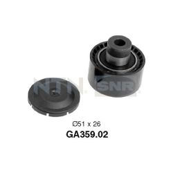 Kreipiantysis skriemulys, V formos rumbuotas diržas SNR GA359.02