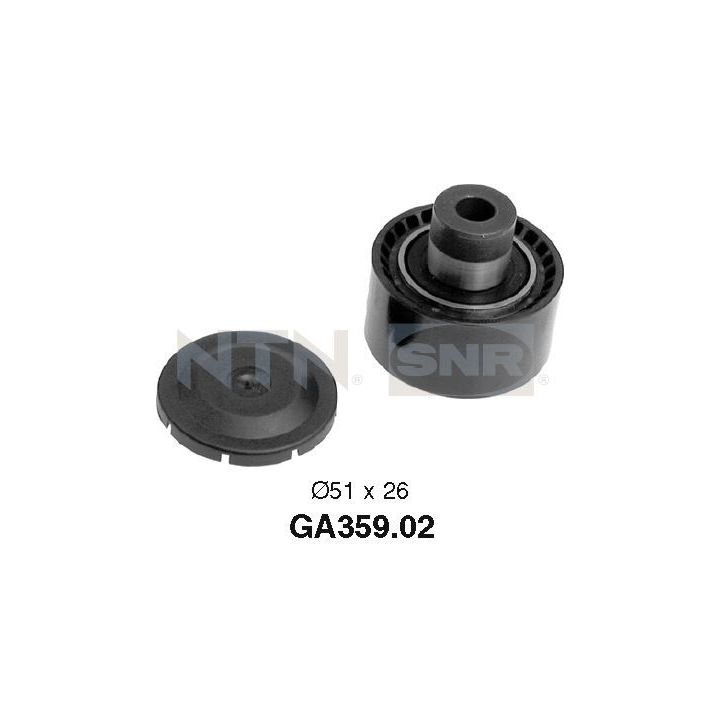 Kreipiantysis skriemulys, V formos rumbuotas diržas SNR GA359.02