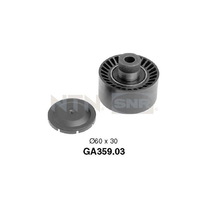 Kreipiantysis skriemulys, V formos rumbuotas diržas SNR GA359.03