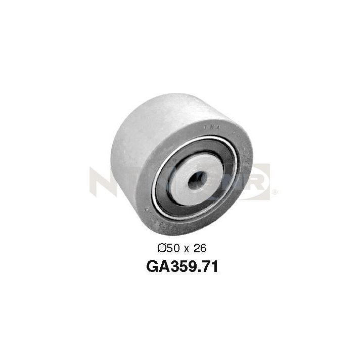 Kreipiantysis skriemulys, V formos rumbuotas diržas SNR GA359.71