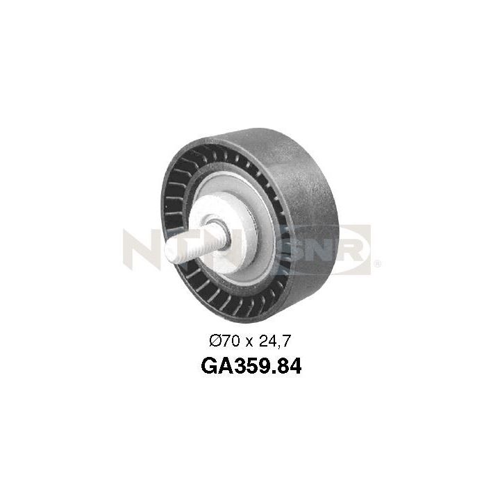 Kreipiantysis skriemulys, V formos rumbuotas diržas SNR GA359.84