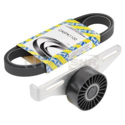 V formos rumbuotas diržas, komplektas SNR KA855.04