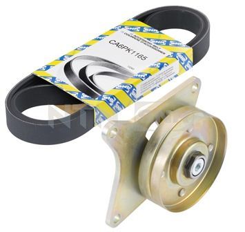 V formos rumbuotas diržas, komplektas SNR KA855.05