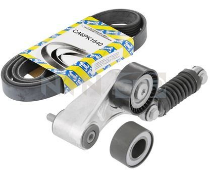 V formos rumbuotas diržas, komplektas SNR KA855.06