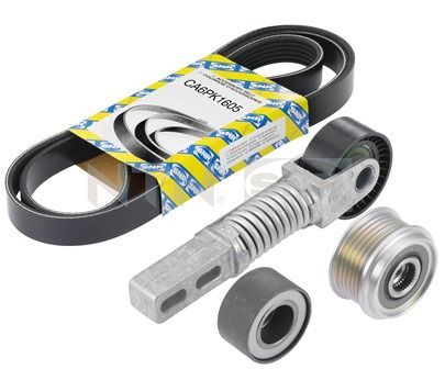 V formos rumbuotas diržas, komplektas SNR KA855.08