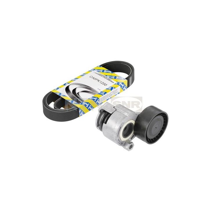 V formos rumbuotas diržas, komplektas SNR KA855.10