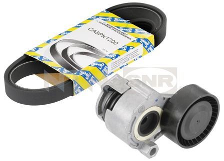 V formos rumbuotas diržas, komplektas SNR KA855.11