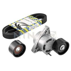 V formos rumbuotas diržas, komplektas SNR KA855.22