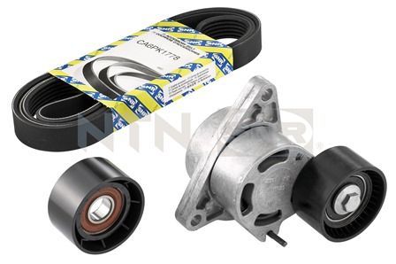 V formos rumbuotas diržas, komplektas SNR KA855.22