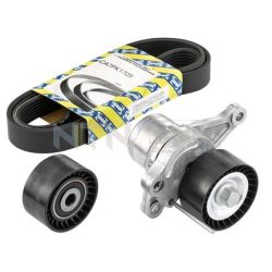 V formos rumbuotas diržas, komplektas SNR KA855.24