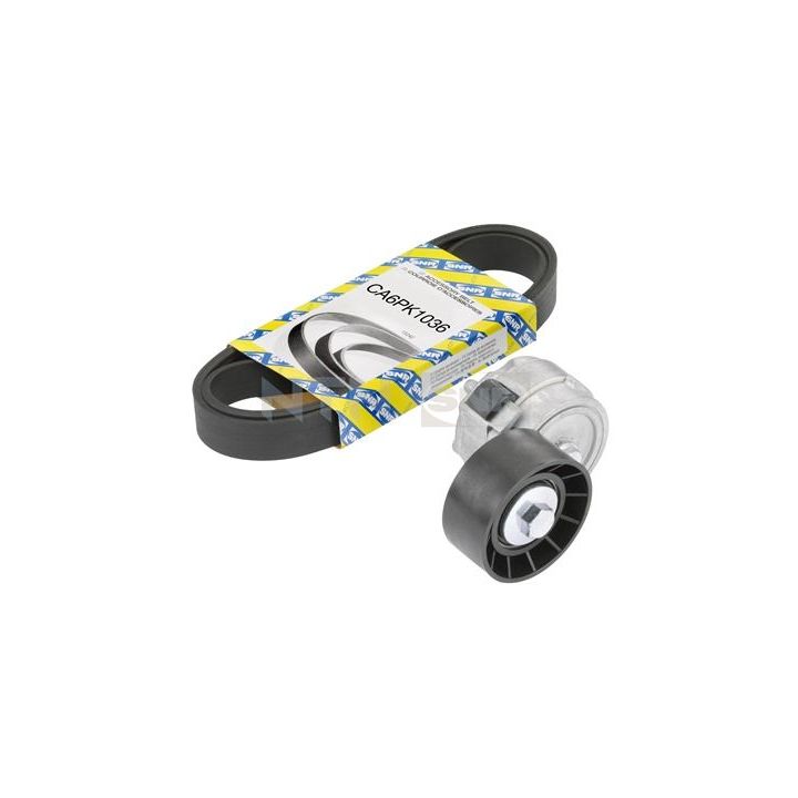 V formos rumbuotas diržas, komplektas SNR KA858.00