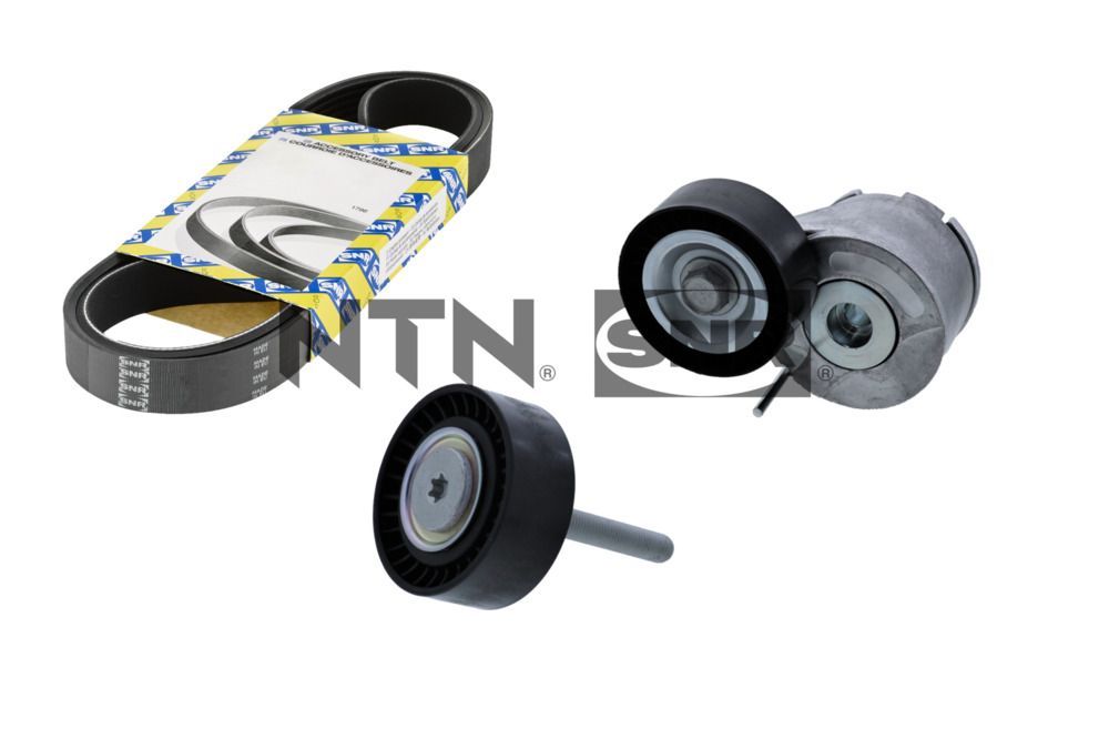 V formos rumbuotas diržas, komplektas SNR KA858.07