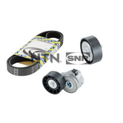 V formos rumbuotas diržas, komplektas SNR KA858.09