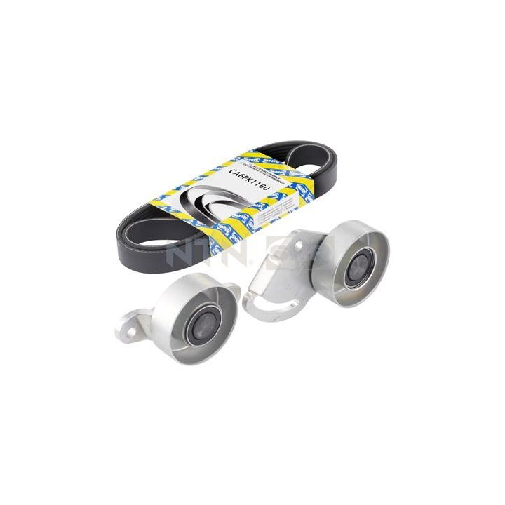 V formos rumbuotas diržas, komplektas SNR KA859.14