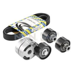 V formos rumbuotas diržas, komplektas SNR KA859.35