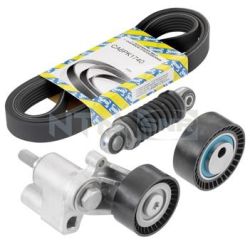 V formos rumbuotas diržas, komplektas SNR KA866.01