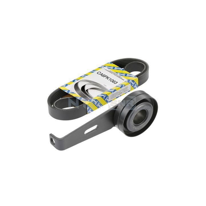 V formos rumbuotas diržas, komplektas SNR KA866.03