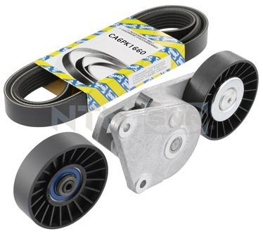 V formos rumbuotas diržas, komplektas SNR KA866.05