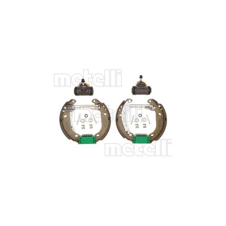 Stabdžių trinkelių komplektas METELLI 51-0017