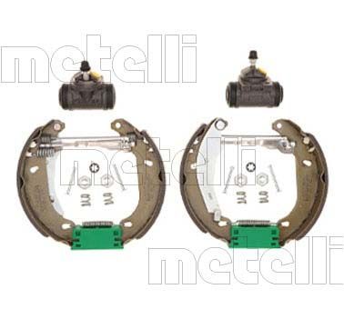 Stabdžių trinkelių komplektas METELLI 51-0017