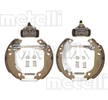 Stabdžių trinkelių komplektas METELLI 51-0024