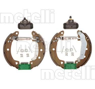 Stabdžių trinkelių komplektas METELLI 51-0030