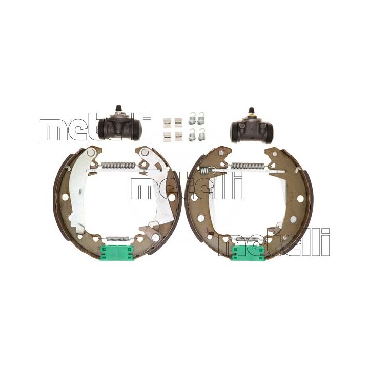 Stabdžių trinkelių komplektas METELLI 51-0036