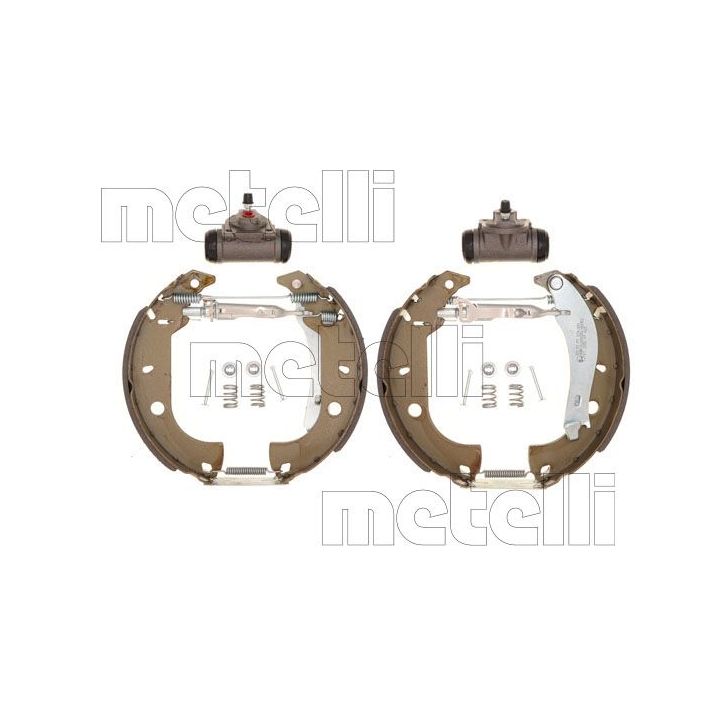 Stabdžių trinkelių komplektas METELLI 51-0037