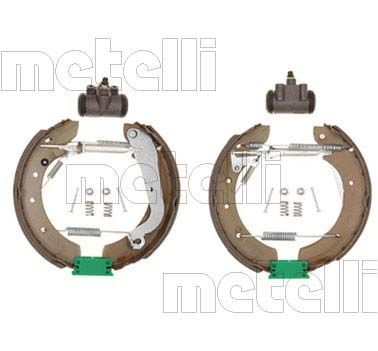 Stabdžių trinkelių komplektas METELLI 51-0065