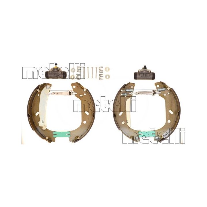 Stabdžių trinkelių komplektas METELLI 51-0066